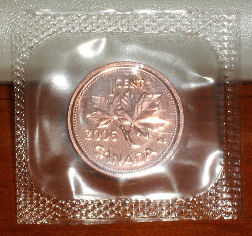 Canada 2006p Prooflike Penny Magnetic One 1 Cent 2006-P 2006 P Proof-like PL - Picture 2 of 2