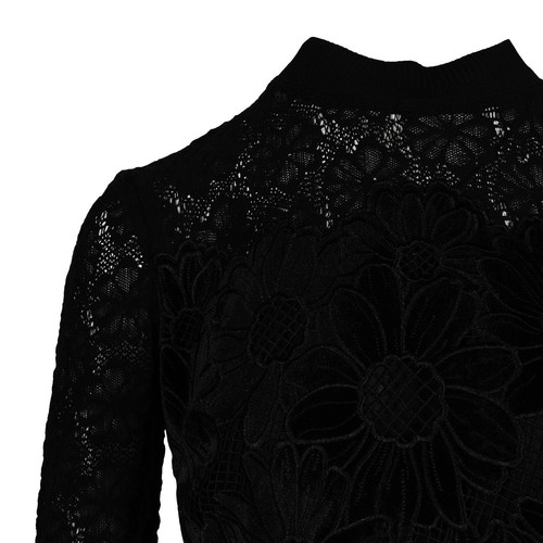 Sandro Paris Women's Dress Size 36 FR / S Daisy Guipure Dress SFPRO03274 - Picture 4 of 10