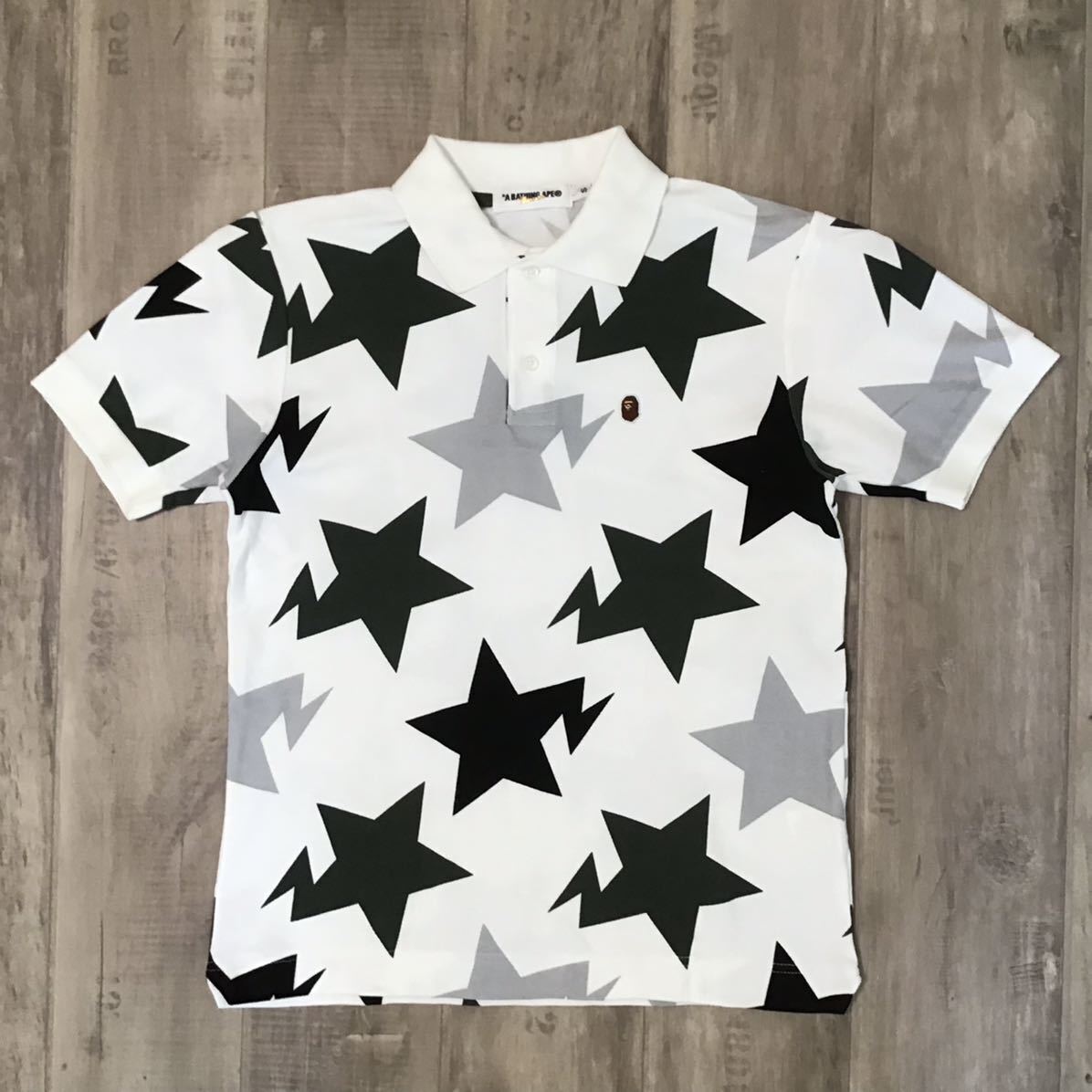 A Bathing Ape star Polo shirt S size Star Kyoto limited 2205 Y | eBay