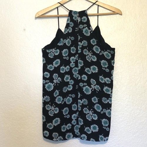 Express wendbares Cami Tank Bluse Top Damen Medium Blumen Spaghettiträger gebraucht, in einwandfreiem Zustand - Bild 9 von 14