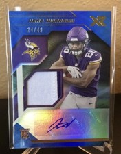 2021 Panini XR Kene Nwangwu Rookie Patch Autograph Blue /49 Auto RPA SP Relic