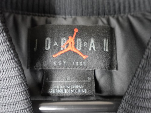 Chaqueta Universitaria Nike Jordan Essentials Statement DQ7344-010 Negra Blanca L MUESTRA - Imagen 7 de 12