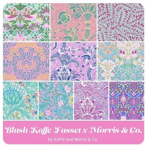 Kaffe Fassett x The Original Morris & Co. Fabric Collection -Fat Quarter bundles - Picture 10 of 12
