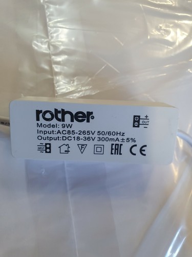 Entrada ROTHER: AC85-265V, controlador de panel de 9 W - Imagen 4 de 5