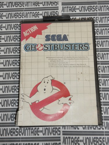 Game Sega Master System - Ghostbusters - Picture 1 of 2