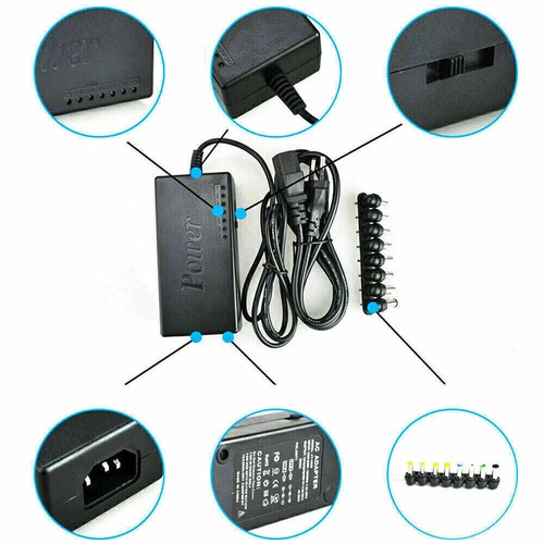 12-24V Adjustable Universal Power Supply 96W Notebook Charger Adapter For Laptop - Picture 12 of 13