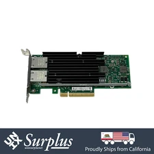 Intel X540-T2 Dual Port 10GB  RJ45 PCIe x8 Ethernet Network Card Low Profile