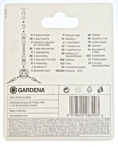 GARDENA Schlauchspritze Verbinder Hahnstück Adapter Reparator Dichtungssatz - Bild 52 von 114