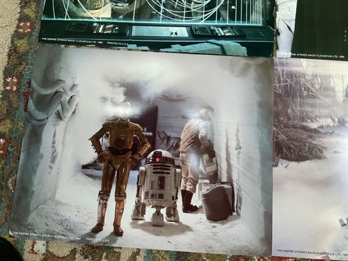 STAR WARS THE EMPIRE STRIKES BACK 1980 FULL BLEED 11x14 LOBBY CARD SET OF 8 - Picture 2 of 3
