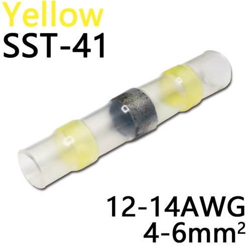 Solder Sleeve Heat Shrink Seal Electric Butt Wire Connectors Waterproof UK. - Picture 16 of 19