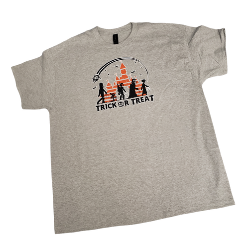 Star Wars Trick or Treat Tshirt Sport Gray Size XL - Picture 6 of 8