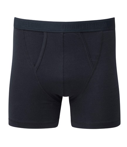 Mens Classic Boxers Fruit of the Loom Underwear 2 Pack Cotton Trunks Underpants - Picture 13 of 16