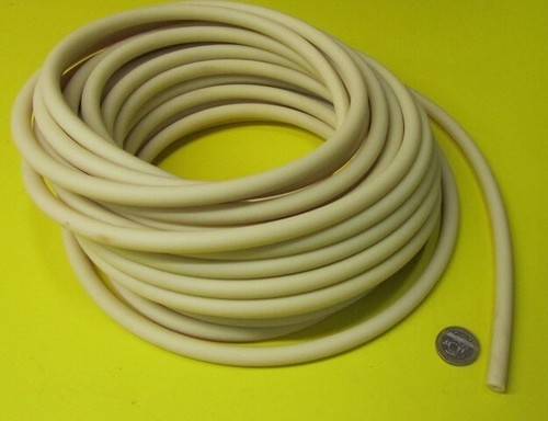 Santoprene TPV Tubing Shore 73A Natural 3/8" OD x 1/8" ID x 50 Ft Length - Picture 2 of 11