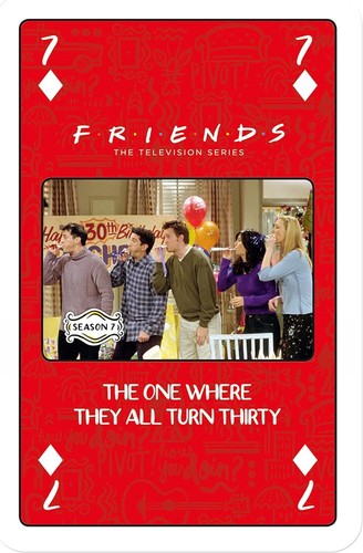 Friends Waddingtons Of London Number 1  Playing Card Game - Picture 3 of 3