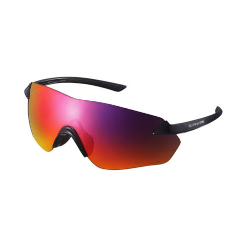 Shimano S-PHYRE R Cycling Sunglasses - CE-SPHR1 Black Optimal PL Red - Picture 1 of 1