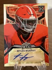 Myles Murphy - 2023 Leaf Metal Draft RC AUTO GOLD SCOPE - TRUE 1/1 BENGALS 🐅