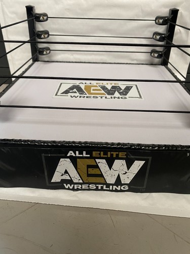 AEW WRESTLING RING ACTIONFIGUR ZUBEHÖR SPIELSET JAZWARES KONKURRENZLOSE SAMMLUNG - Bild 2 von 6