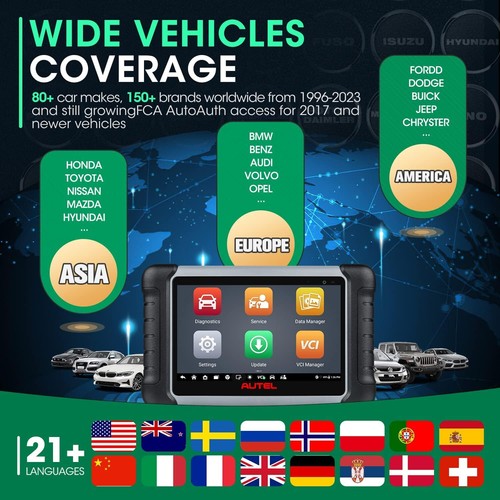2025 Autel MaxiCom MK808BT Pro Bluetooth Car Diagnostic Tool Full System Scanner - Picture 10 of 18