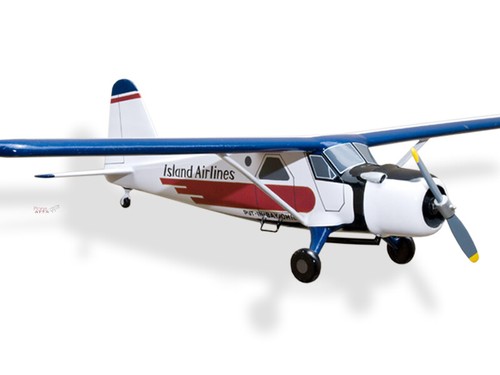 De Havilland DHC-2 Beaver Island boutiques Airlines Solid Wood Handmade Desktop Model