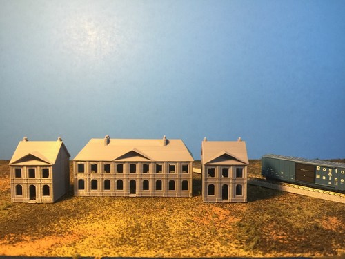 " Hotel De Ville Property " 3 Building Set - TT Scale 1:120 No Assembly Required - Picture 7 of 12