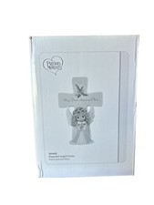 Rare NIB Precious Moments Hanging Angel Cross May Peace Surround You