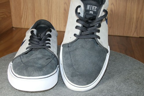 Nike SB 536404-041 Grau/Schwarz Wildleder Hacky Skate Schuhe Sneaker Herren 7,5, EU40,5 - Bild 2 von 10