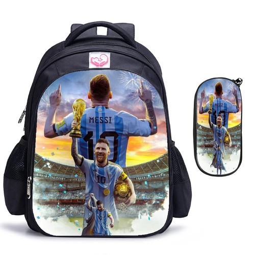 Zaini Messi-star Leggera Borsa Scuola Zaino Giovani Borsa Scuola Bambini - Foto 31 di 42