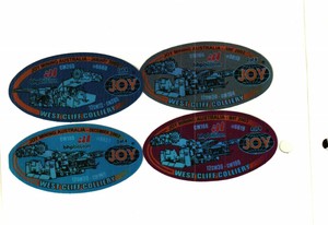 NICE-SET-OF-4-DIFFERENT-AUSTRALIA-JOY-COAL-MINING-STICKER-364
