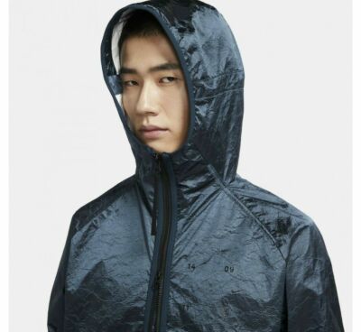 ウェア CLARK37 NWT $250 Nike Sportswear Tech Pack Woven Hooded Jacket Tyvek