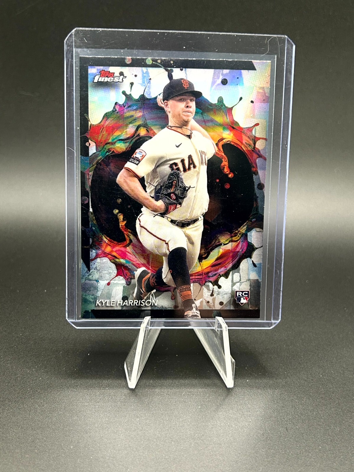 2024 Topps Finest Kyle Harrison RARE #258 Rookie San Francisco Giants