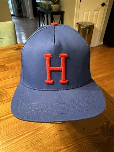 Gorra HUF Hail Mary Classic H Snapback azul real personalizada sombreros EE. UU. - Imagen 7 de 10