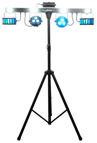 Chauvet GigBar 2.0 DMX LED 4-In-1 Light FX Bar w/Tripod+Footswitch+Remote+Case - Picture 6 of 12