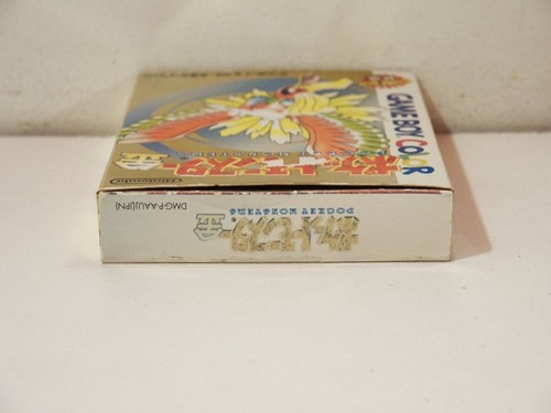 Pocket Monsters Kin Pokémon version Or Nintendo Game Boy Color GBC NTSC Japan - Imagen 5 de 13