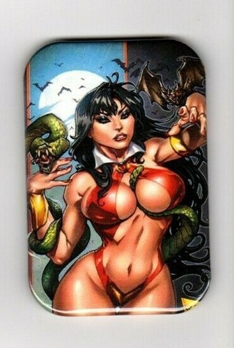 Vampirella 3 magnete frigorifero 2""x3"" con angolo arrotondato - Foto 4 di 5