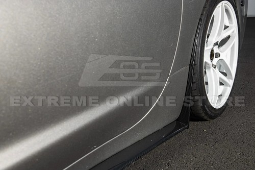 Hydro-Dipped Carbon Fiber Side Skirts For 97-04 Corvette C5 ZR1 Style Panel Pair - Picture 7 of 22