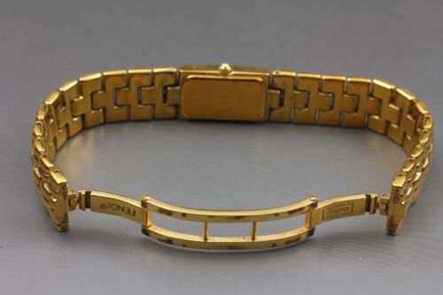【Exc+5】 Vintage FENDI 670L Orologi Gold Dial Women Quartz Watch From Japan #5424 - Picture 8 of 10