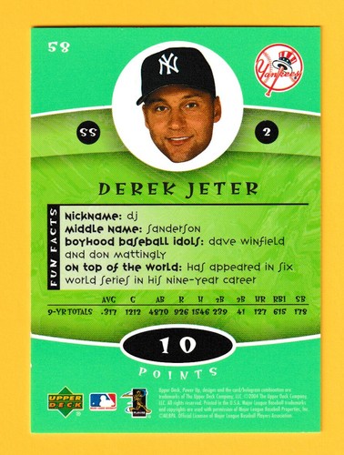 Derek Jeter Collection - Pick One - Fill Your Set - New York Yankees - Picture 101 of 176