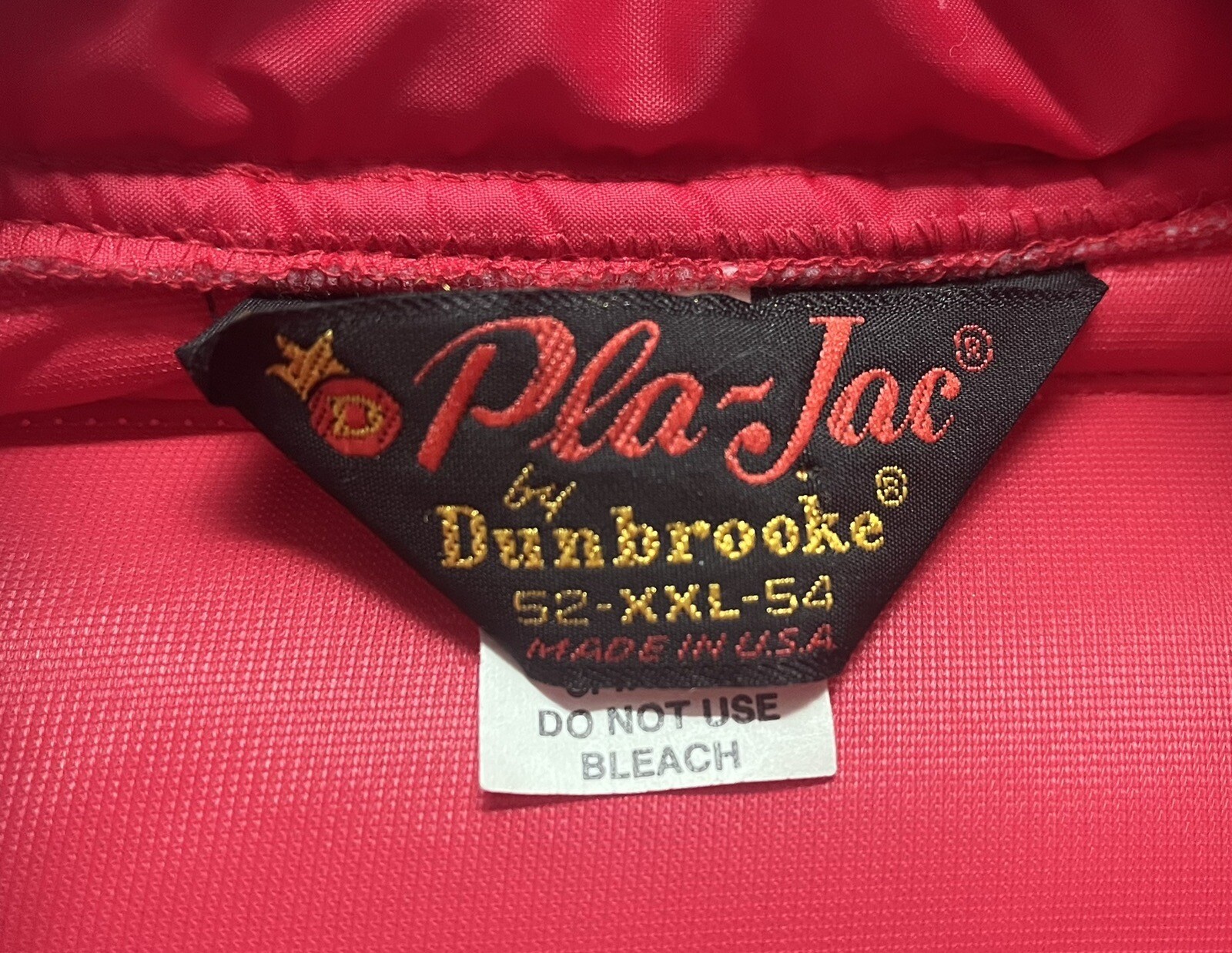 Vintage Puffer Vest Red XXL 52-54 Gehl Company Construction Farm Equipment Co