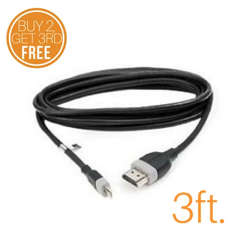 TOTAL DIGITAL STORES [TDS] | 3FT MICRO TO HDMI CABLE FOR AMAZON KINDLE FIRE HD  - Image 3 of 4