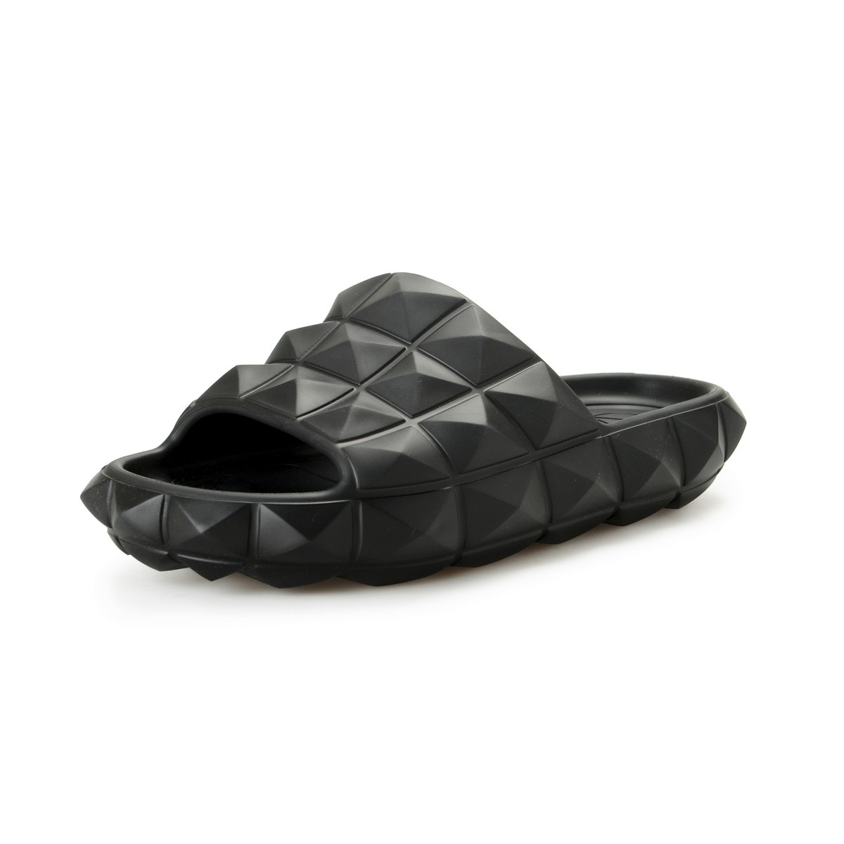 Valentino Garavani Men's Roman Stud Turtle Slide Sandals Valentino Garavani Men's Roman Stud Turtle Slide Sandals