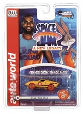 Auto World Thunderjet Yellow 1966 Ford GT40 HO Scale Slot Car New