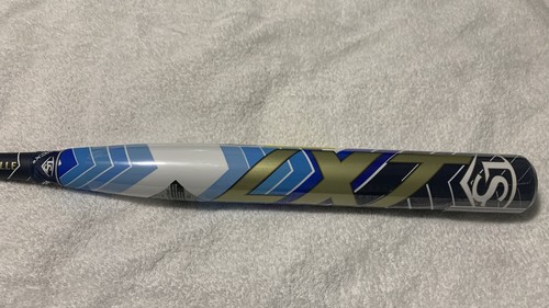 34" -8 Louisville LXT Fastpitch Softball Bat (WHITE/BLUE) - Picture 4 of 6