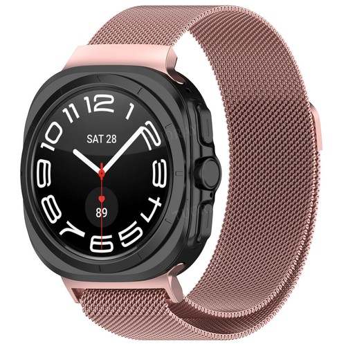 For Samsung Galaxy Watch Ultra 47mm Metal/Nylon/Silicone Wristband Watch Strap - Picture 387 of 538