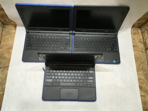 Dell Chromebook 3120 Lot of 9 Celeron 4 GB Ram 16 GB Storage Minor Issues- FT - Picture 6 of 12