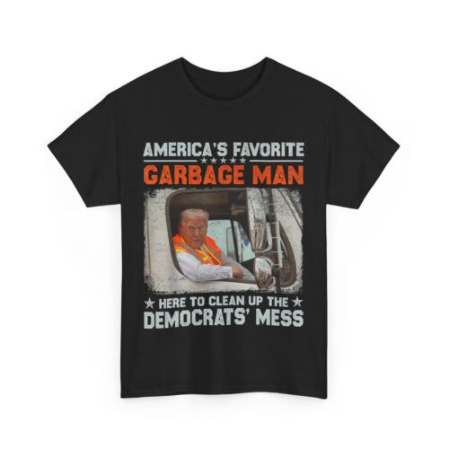 Trump 2024 Election Trump Garbage Man Vote Trump President T-Shirt - Picture 2 of 10