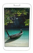 Samsung Galaxy Tab 3 8.0 SM-T310 White 16GB Wi-Fi Android Tablet Very Good
