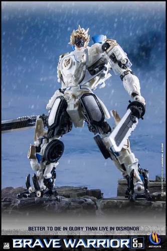 Figura de juguete MetaGate G-03 White Drift Brave Warrior Triple Changer G03 en stock - Imagen 3 de 10