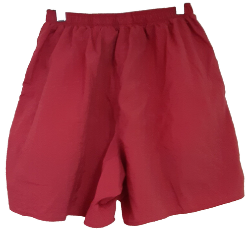 Vintage Shorts Woolrich 80er 90er Damen Gr. M Nylon Taschen Gummibund Schlitze - Bild 4 von 7