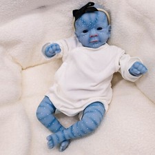 19" Lifelike Reborn Baby Dolls Adorable Soft Body Poseable Real Life Avatar Gift