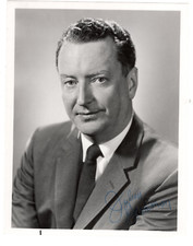 Julian Goodman Signed Photo 1960s / Autographed President NBC TV